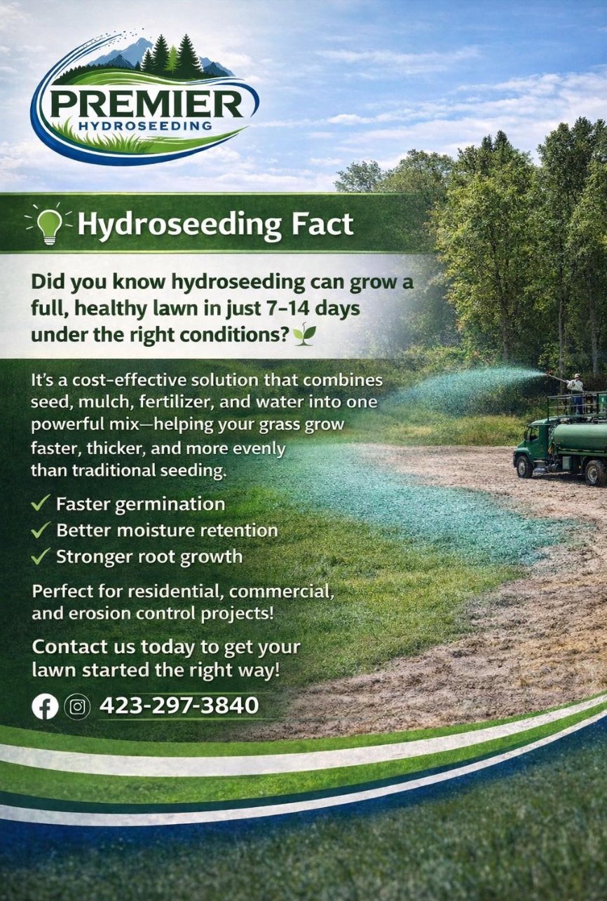 Premier Hydroseeding — hydroseeding facts and benefits